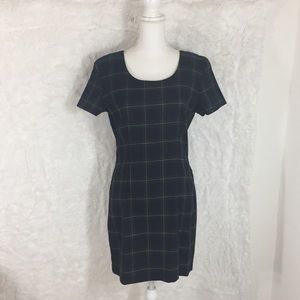 Vintage Plaid Dress